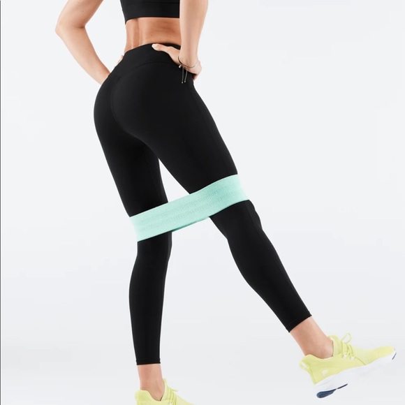 Fabletics Anywhere High Waisted Leggings Motion365 Black Large - Picture 3 of 6